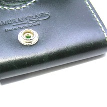 SAMURAI CRAFT サムライクラフト カードケース B-15D ボックスタイプ コンチョ サドル グリーン 24002807_画像7