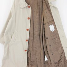 VISVIM ビズビム ドライビング コート 117205013010 NAPIER DRIVING COAT 日本製 ベージュ 2 20018209_画像5