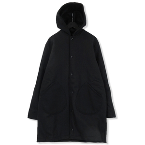 未使用 SETTLEMIER'S セトルマイヤーズ CADET PARKA SE2121004 カデットパーカ ウール 中綿 ロングコート フーデッド 黒 40 71009025