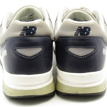 New Balance ニューバランス 28cm CM1600LV シンセティックレザー ランニングシューズ 2021年製 NAVY 22000417_画像3