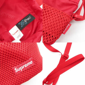 美品 Supreme シュプリーム スモールシンチポーチ 2023AW Small Cinch Pouch ショルダーバッグ FW23B14 巾着 レッド 28007380の画像9