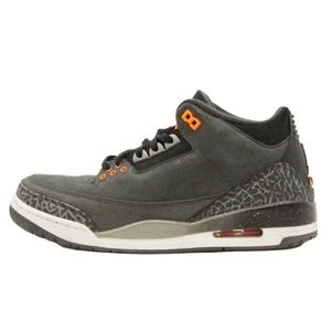 NIKE ナイキ 26.5cm AIR JORDAN 3 RETRO CT8532-080 エアジョーダン3 フィアーパック NIGHT STADIUM/TOTAL ORANGE 24002832