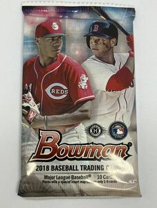 【1円スタート】2018 Topps Bowman Hobby 新品未開封 1 パック 大谷翔平 RC Autograph Auto ルーキーカード 直筆サイン 収録 MLB Chrome