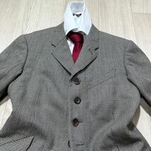 【お洒落な逸品】ポールスミス コレクション 【Paul Smith】 英国製生地 Lサイズ スーツ メンズ ビジネス 総裏 セットアップ グレー 2B_画像4