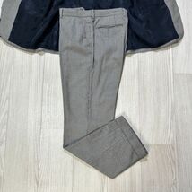 【お洒落な逸品】ポールスミス コレクション 【Paul Smith】 英国製生地 Lサイズ スーツ メンズ ビジネス 総裏 セットアップ グレー 2B_画像9