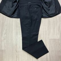 ユナイテッドアローズ 『大人の雰囲気』 UNITED ARROWS　46(M〜L程度) 黒　ブラック　セットアップ　スーツ　メンズ　2B　背抜き_画像9