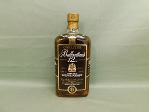 Ballantines　バランタイン　１２年　1リットル　スコッチウイスキー　未開栓