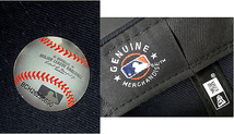 【NEW ERA 9FIFTY キャップ】エンゼルス MLB 紺色系 ネイビーブルー系 アジャスタブル ベースボールキャップ 野球帽 ニューエラ_画像10
