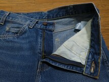 トルコ製★W28(約73cm)【LEVIS/リーバイス】ビンテージ/1960年代/606/30605-0054/スリム/TALON42/テーパード/復刻/オレンジタブ/BIG-E★_画像8