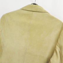 Paul Smith LONDON SUEDE LEAHER BLAZER JACKET CAMEL ポールスミス ロンドン スウェード レザー テーラード ジャケット スエード_画像7