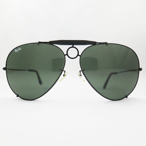 B&L Ray Ban SHARP SHOOTER 3 BLACK METAL SUNGLASSES 65mm G-15 レイバン シャープ シューター ブラックメタル サングラス ボシュロム製