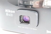 Nikon ニコン AF600 28mm1：3：5 フィルムカメラ コンパクトカメラ ブラック 1411-AS_画像6