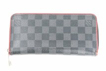 LOUIS VUITTON ルイヴィトン ダミエ　グラフルィット ジッピー ウォレット ヴェルティカル 長財布 1490-TE_画像1