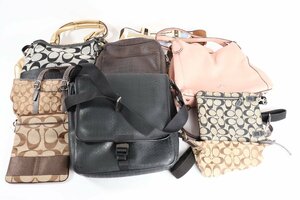 【10点】COACH コーチ トート ショルダー ハンド バッグ 手持ち 肩掛け 斜め掛け 鞄 まとめ売り 1517-AS