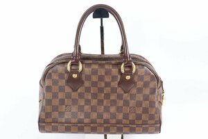 ★LOUIS VUITTON ルイヴィトン ドゥオモ ダミエ エベヌ ハンドバッグ レディース かばん 1503-TE