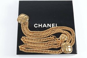 CHANEL シャネル マトラッセ チェーンベルト ゴールド レディース 小物 箱付き 1567-TE