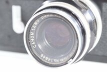 Canoｎ キャノン P 50mm F2.8 Lマウント L39 レンジファインダー 100mm F3.5 単焦点レンズ フィルムカメラ 一眼レフ 1595-MS_画像5