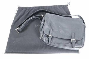 LOEWE ロエベ ショルダーバッグ 斜め掛け ブラック ビジネスバッグ 袋付き 1583-TE