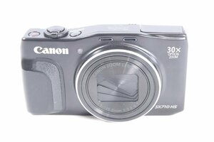 CANON キャノン PowerShot SX710 HS 4.5-135mm F3.2-6.9 コンパクトカメラ デジタルカメラ ブラック 動作未確認 1607-MS