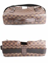 LOUIS VUITTON ルイヴィトン ダミエ ブロードウェイ 2way ハンド ショルダー バッグ 手持ち 肩掛け 鞄 ブラウン 1390-AS_画像4