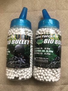 バイオBB弾　BIO BULLET 6mm 2000発　2本