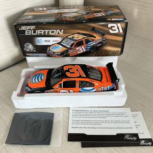 【A0296】未使用『Action 1/24 ナスカー Jeff Burton #31 AT&T 2008 Impala SS C318821AEJB』ミニカー レーシングカー（車の全長約22㌢）