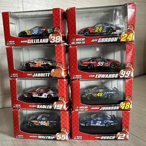 【A0303】 未使用中古品『ウィナーサークル 1/87 NASCAR 2007 ♯2/♯19/♯24/♯38/♯44/♯48/♯55/♯99』レーシングカー まとめ売り8台