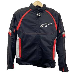 【即決】 alpinestars アルパインスターズ HAZE AIR JACKET メッシュジャケット　黒系/赤系　ブラック系/レッド系　サイズM　7077-100