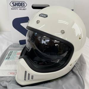 【美品】 SHOEI ショウエイ EX-ZERO フルフェイス ヘルメット 白系 ホワイト系 XLサイズ 7286-120