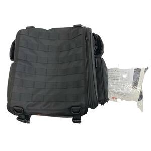 【美品】 DAYTONA デイトナ HenlyBegins ヘンリービギンズ シートバッグ DH-717　TOURING SEAT BAG ブラック系 黒系 20-26L 7830-120