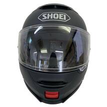 【美品】 SHOEI ショウエイ NEOTEC2 ネオテック2 システムヘルメット 　マットブラック　サイズL(59㎝)　7492-120_画像2