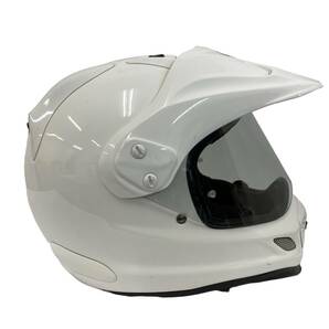 【即決】 Arai アライ TourCross2 ツアークロス2 オフロード フルフェイスヘルメット ホワイト系 白系 L(59~60cm) 7529-100の画像4