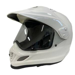 【即決】 Arai アライ TourCross2 ツアークロス2 オフロード フルフェイスヘルメット　ホワイト系 白系 L(59~60cm) 7529-100