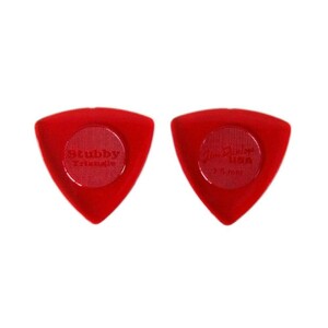 ギターピック 12枚 セット ジムダンロップ 1.5mm 473R TRI STUBBY JIM DUNLOP ジムダン