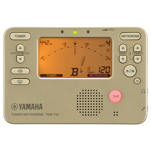  tuner metronome Yamaha YAMAHA TDM-710GL Gold wind instrumental music wind instruments stringed instruments brass band o-ke -stroke la tuner metronome 