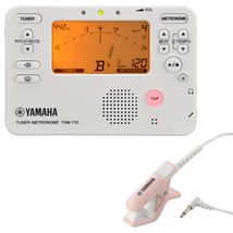 チューナー メトロノーム ヤマハ YAMAHA TDM-710IV アイボリー ＆ TM-40PK 吹奏楽 管楽器 弦楽器 ブラスバンド オーケストラ_画像1