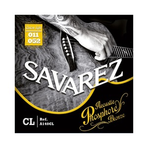 SAVAREZ サバレス/A140CL Phosphore Bronze CL フォスファーブロンズ カスタムライト 11-52 アコギ弦