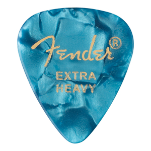 ギターピック 12枚 セット フェンダー エクストラヘビー 351 Shape Premium Picks Extra Heavy Ocean Turquoise Fender