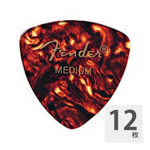 Fender Guitar Pick 12 штук средней 346 Shape Shell Medium Fender