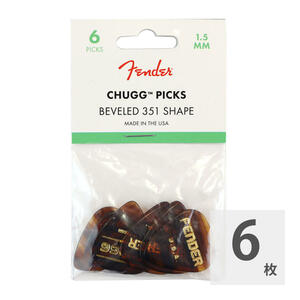  fender guitar pick 6 pieces set 1.5mm Chugg 351 Picks 6-Pack Fender