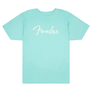 Fender Spaghetti Logo T-Shirt Daphne Blue M Tシャツ 半袖