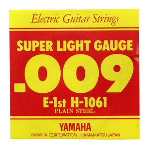 ヤマハ YAMAHA H1061 エレキギター用 バラ弦 1弦×6本