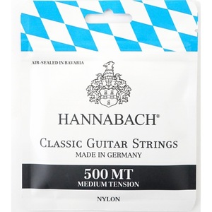 ハナバッハ クラシックギター弦 1セット HANNABACH ミディアムテンション 500シリーズ SET500MT ギター弦 クラギ弦