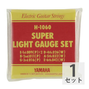 ヤマハ YAMAHA 09-42 H1060 Super Light エレキギター弦