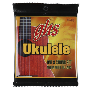 GHS H-L8 Hawaiian lili*u 8-String nylon ukulele string 8 string ×3 set 