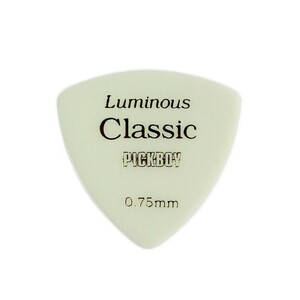 PICKBOY GP-40/075 Vintage Classic Luminous 0.75mm guitar pick ×50 sheets 
