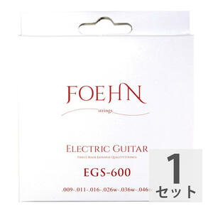 FOEHN EGS-600 Electric Guitar Strings Custom Light электрогитара струна 09-46