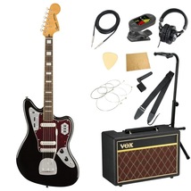 エレキギター 初心者セット スクワイヤー Classic Vibe '70s Jaguar BLK LRL VOXアンプ付き 入門11点 スクワイア Squier_画像1