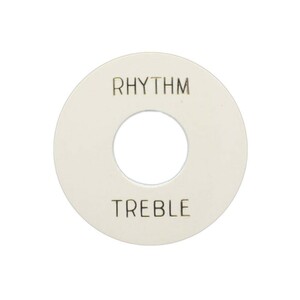 モントルー ギターパーツ レスポール トグルスイッチプレート 59 LP creme toggle plate plain Time Machine Collection No.401 Montreux