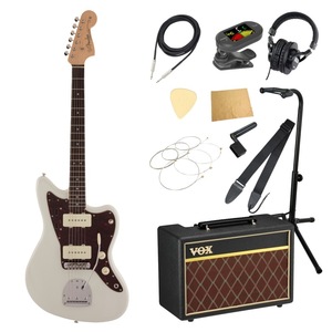 Fender крыло Made in Japan Traditional 60s Jazzmaster RW OWT электрогитара VOX усилитель имеется введение 11 пункт начинающий комплект 